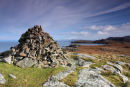 09-7903 The Northern Coastline of the Ardnamurchan Peninsular. Viewed from the Cairn at Sanna Point West Coast of Scotland